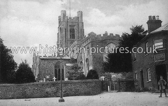 St Mary the Virgin Church, Newport, Essex. c.1910